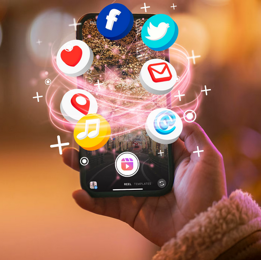 screenshot 2025 08 06 at 08 19 17 hand holding smartphone social media concept free photo